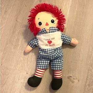 Vintage Raggedy Andy 80’s Toy